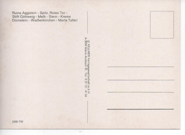 Ansichtskarte Grüsse aus der Wachau - Mehrbildkarte
